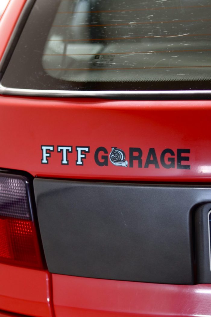 FTF Garage Sticker